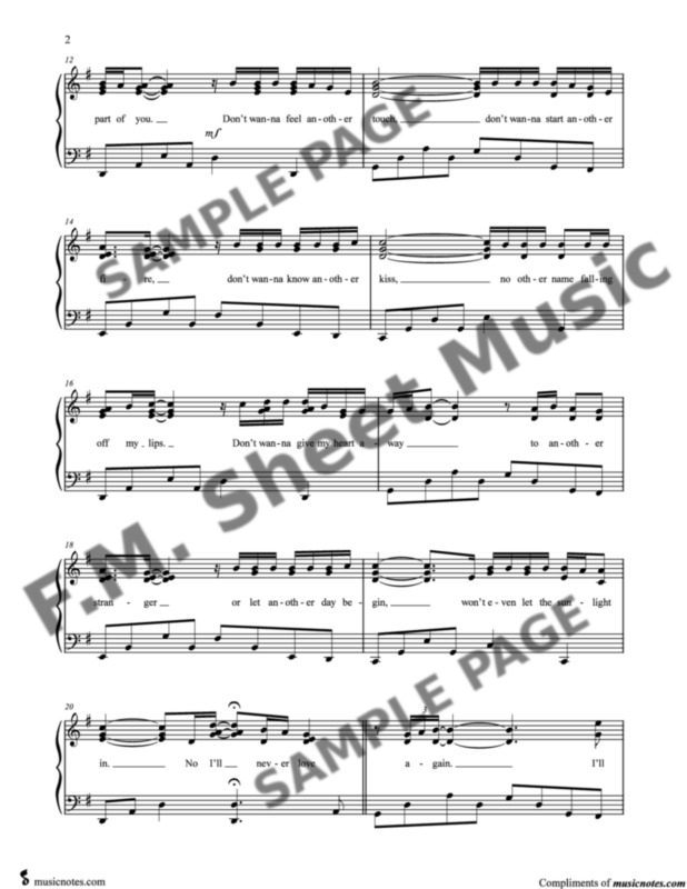 I'll Never Love Again (Intermediate Piano) By Lady Gaga & Bradley